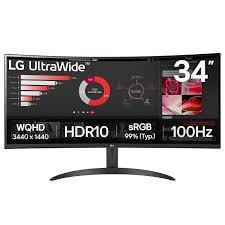 LG 34" Curved/21 : 9 Panel VA