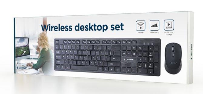 KEYBOARD +MOUSE WRL RUS/DESKTOP KBS-WCH-04-RU GEMBIRD