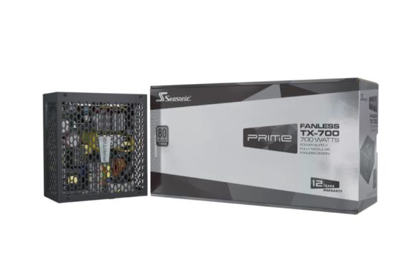 SEASONIC PRIME FANLESS TX 700 Watts Efficiency 80 PLUS TITANIUM