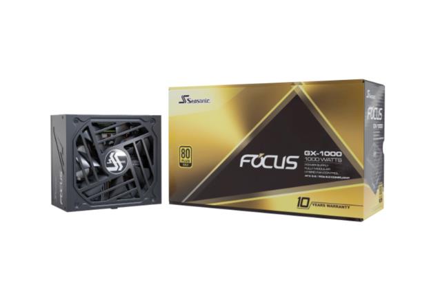 SEASONIC FOCUS GX ATX 3.0 1000 Watts Efficiency 80 PLUS GOLD