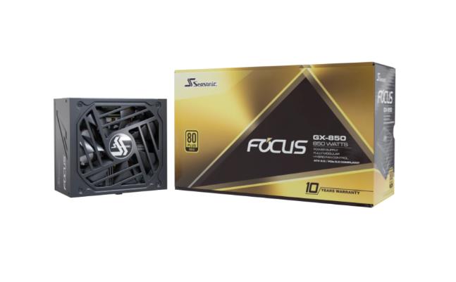 SEASONIC FOCUS GX ATX 3.0 850 Watts Efficiency 80 PLUS GOLD