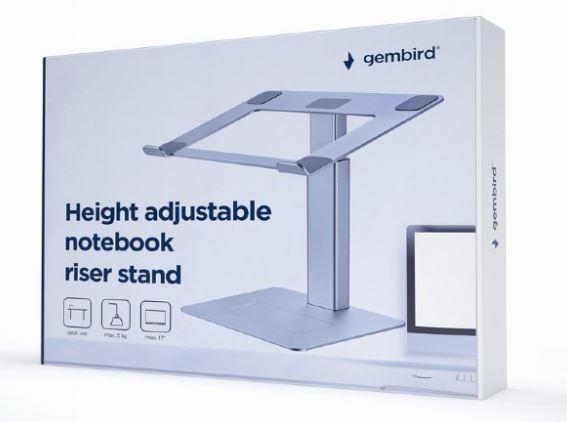 NB ACC RISER STAND ADJUSTABLE/SILVER NBS-D1-02 GEMBIRD