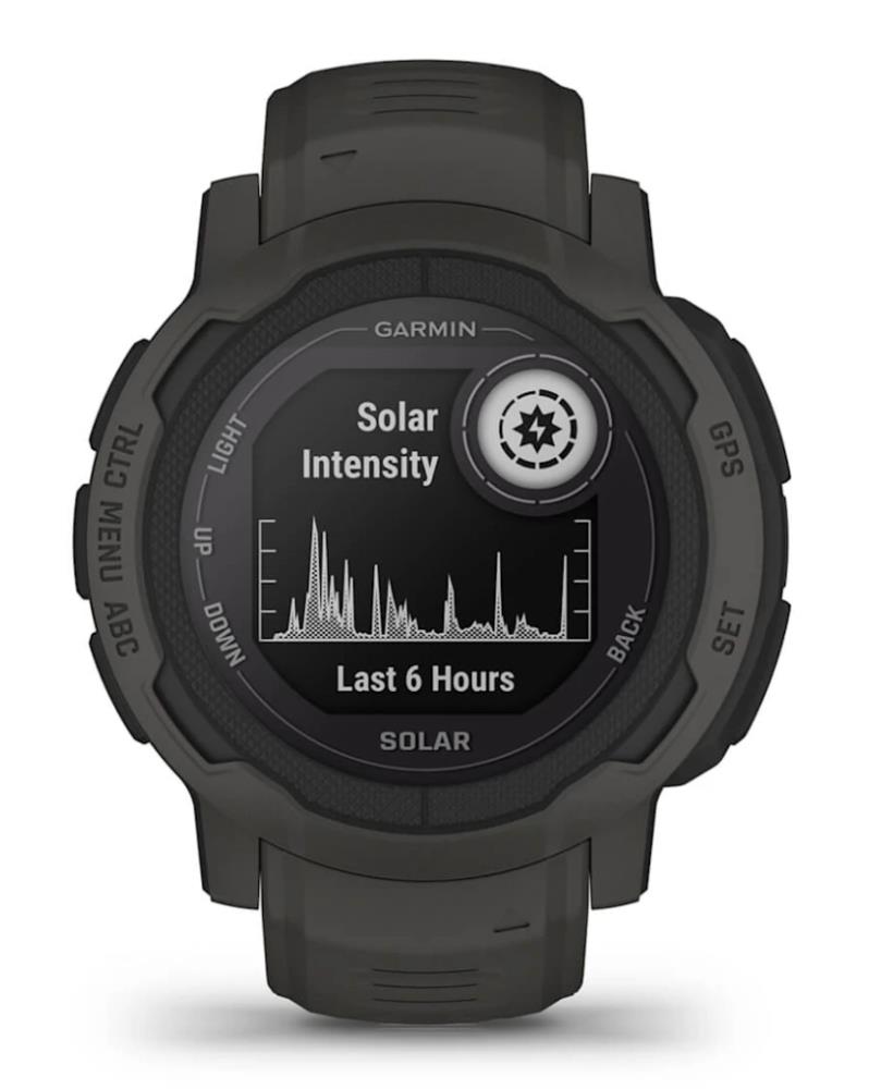 SMARTWATCH INSTINCT 2 SOLAR/GRAPHITE 010-02627-00 GARMIN