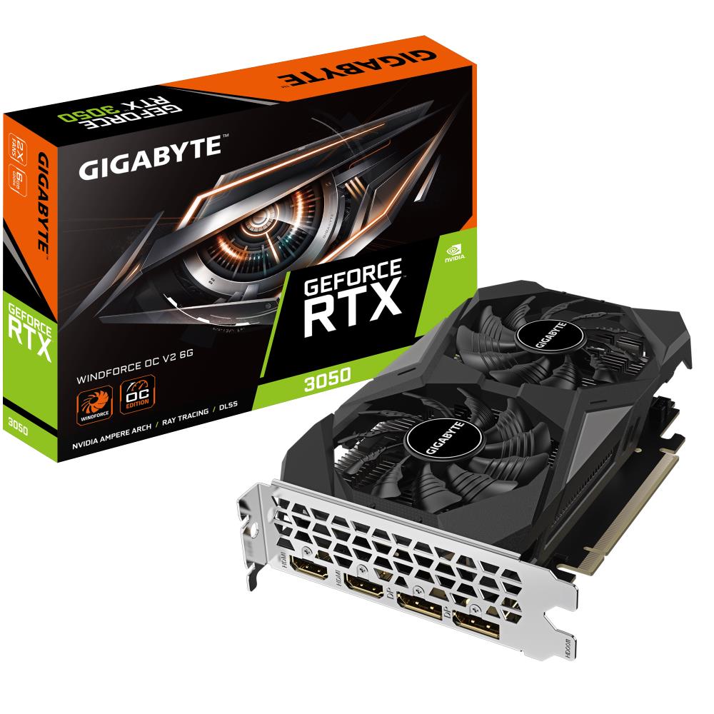 GIGABYTE NVIDIA GeForce RTX 3050 6 GB GDDR6