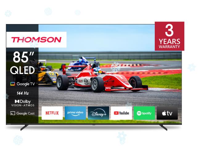 THOMSON 85" 4K/Smart QLED