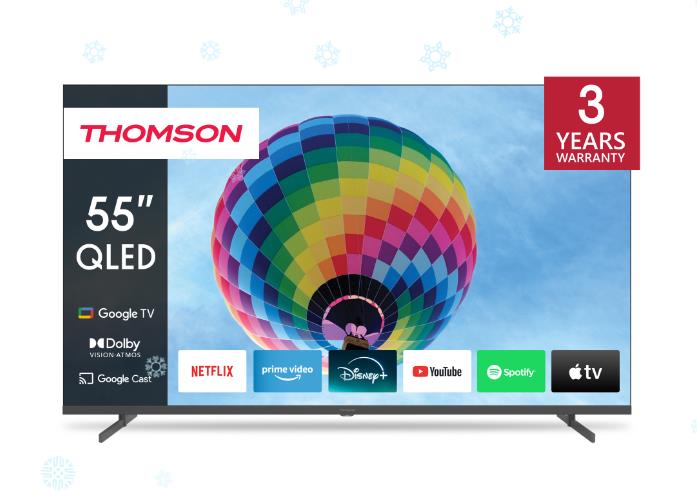 THOMSON 55" 4K/Smart QLED