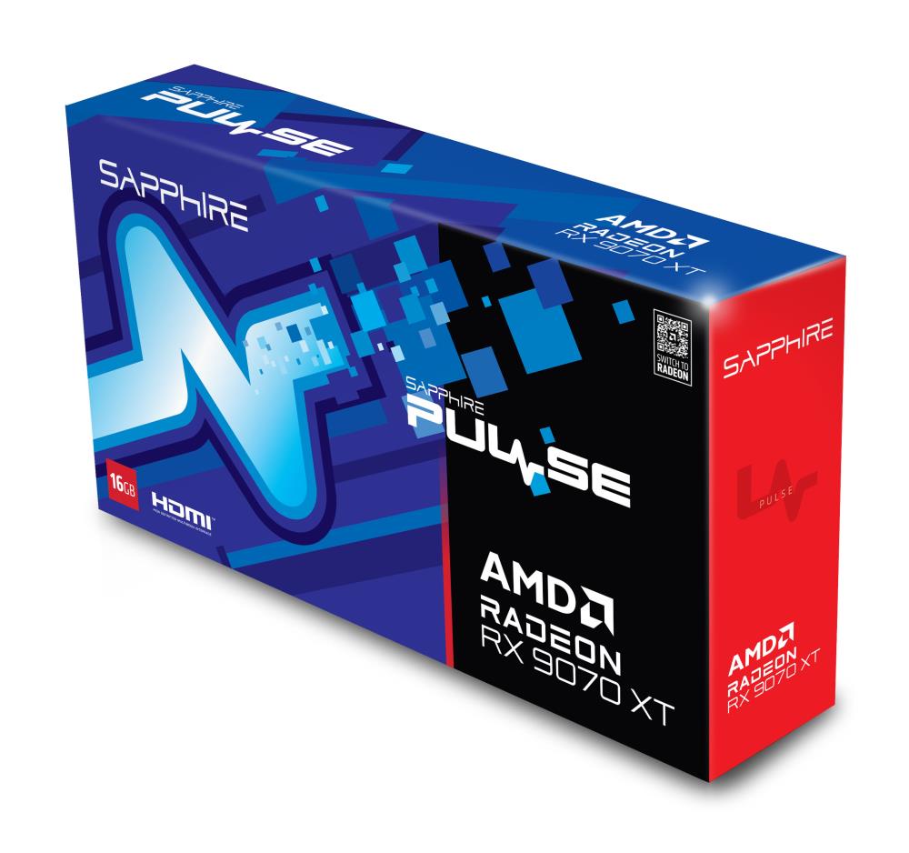 SAPPHIRE AMD Radeon RX 9070 XT 16 GB GDDR6