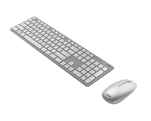 KEYBOARD +MOUSE WRL OPT. W5000/WHITE 90XB0430-BKM3A0 ASUS