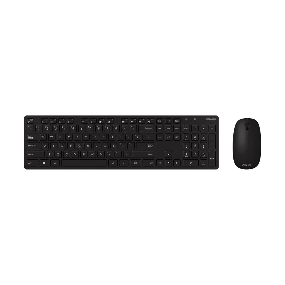 KEYBOARD +MOUSE WRL OPT. W5000/BLACK 90XB0430-BKM3K0 ASUS