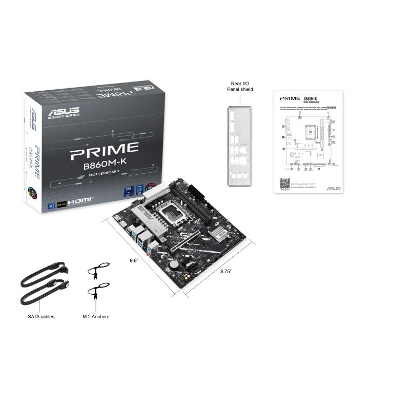 MB B860 S1851 MATX/PRIME B860M-K ASUS