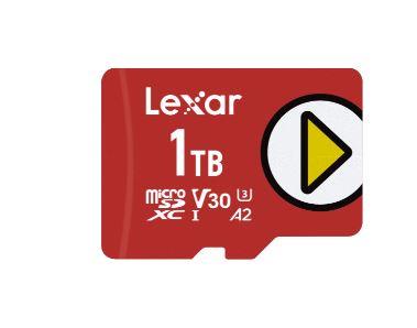 MEMORY MICRO SDXC 1TB UHS-I/PLAY LMSPLAY001T-BNSNG LEXAR