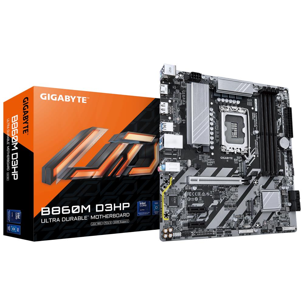 GIGABYTE Intel B860 Express LGA1851 Micro-ATX