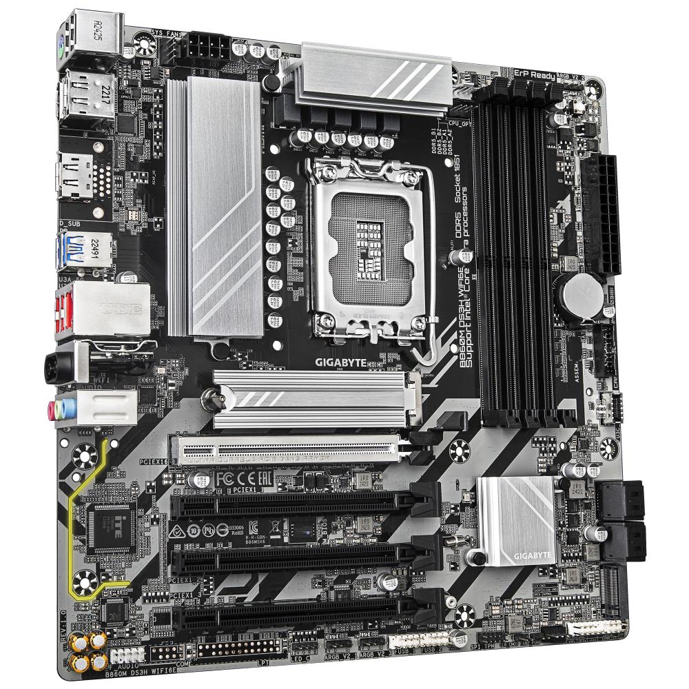 GIGABYTE Intel B860 Express LGA1851 Micro-ATX