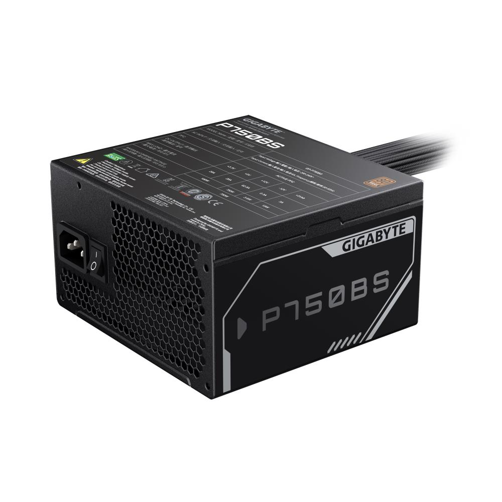 GIGABYTE GP-P750BS 750 Watts Efficiency 80 PLUS BRONZE