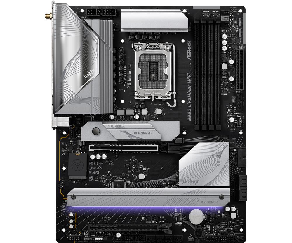 ASROCK Intel B860 Express LGA1851 ATX