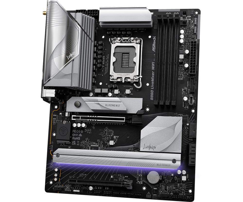 ASROCK Intel B860 Express LGA1851 ATX