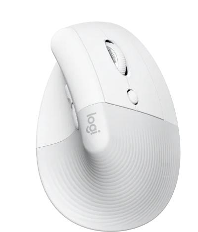 MOUSE USB OPTICAL WRL VERTICAL/WHITE RIGH 910-006475 LOGITECH