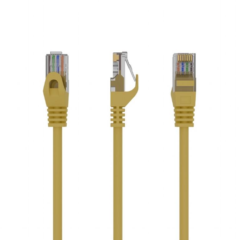 PATCH CABLE CAT6 UTP 5M/YELLOW PP6U-5M/Y GEMBIRD