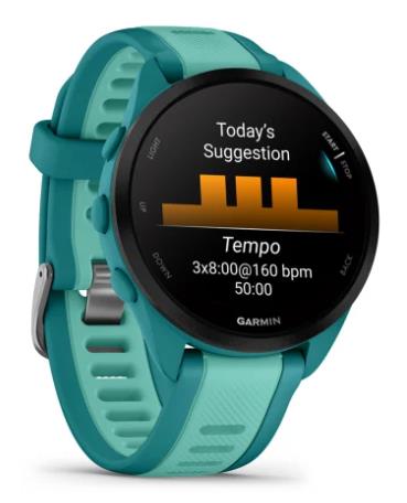 SMARTWATCH FORERUNNER 165/AQUA 010-02863-32 GARMIN