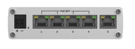 TELTONIKA TSW101 5xRJ45 PoE ports 4