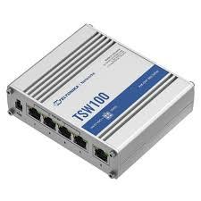 TELTONIKA TSW100 5xRJ45 PoE+ ports 4