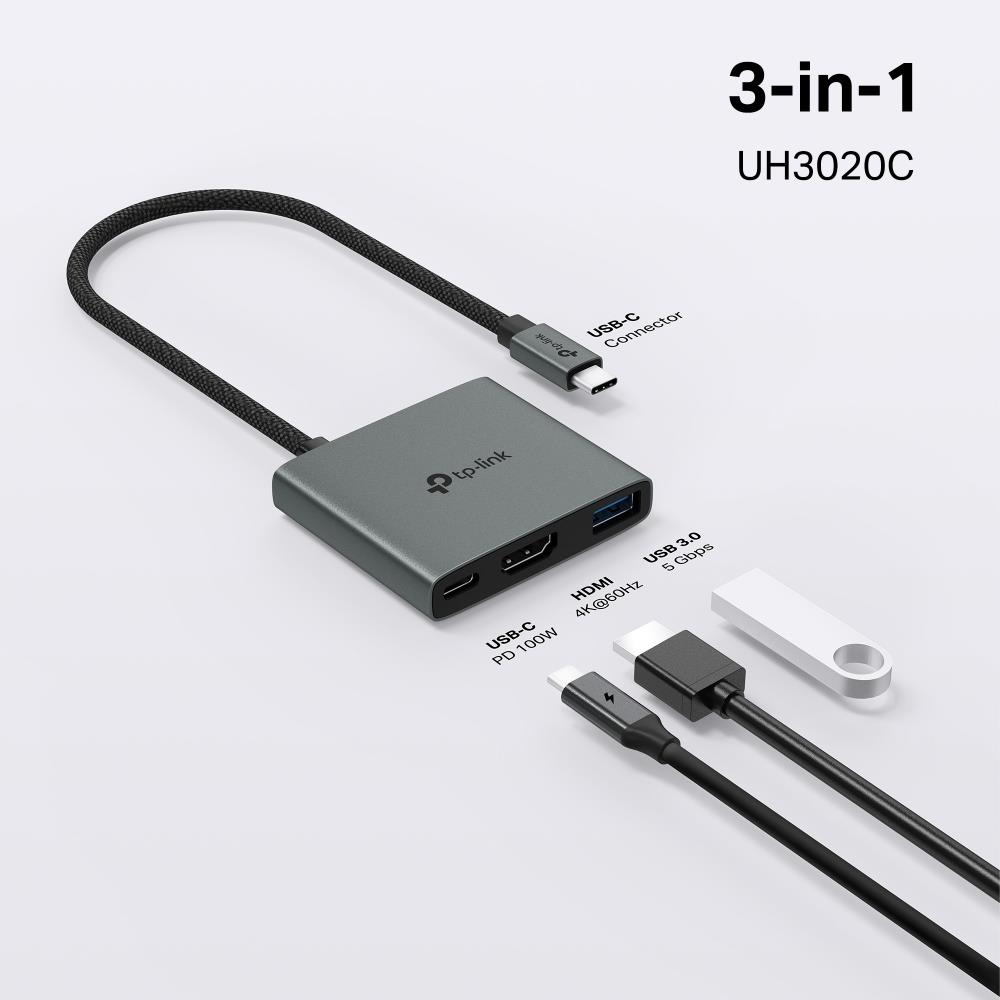 I/O HUB USB-C 3PORT/UH3020C TP-LINK