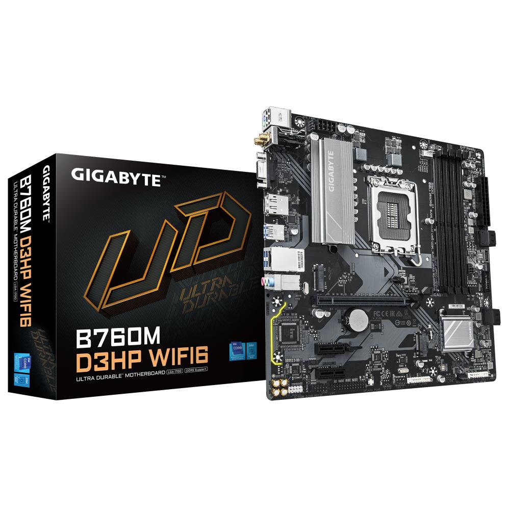 GIGABYTE Intel B760 Express LGA1700 Micro-ATX