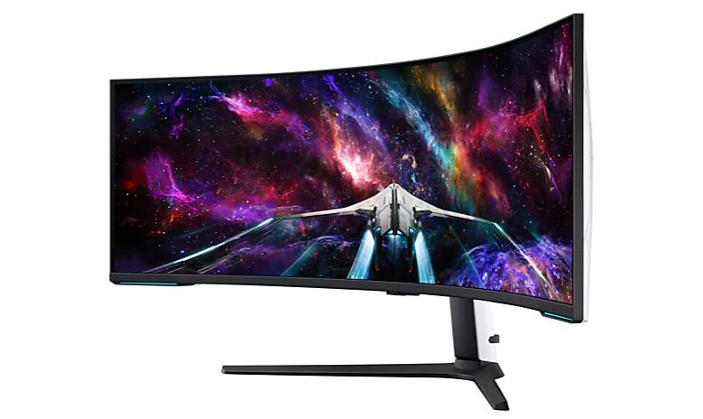 SAMSUNG 57" Gaming/Curved Swivel