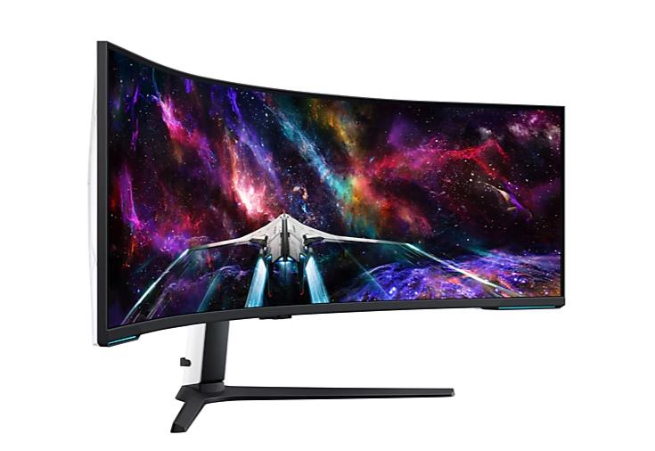 SAMSUNG 57" Gaming/Curved Swivel