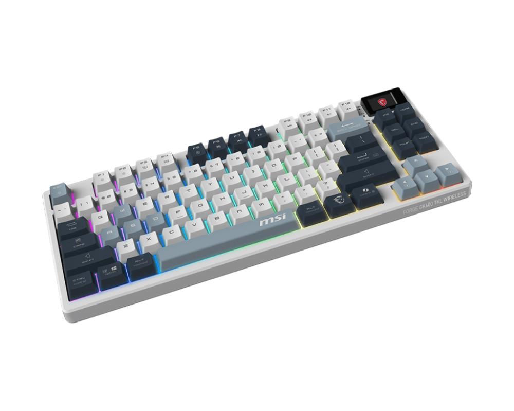 KEYBOARD GAMING BLACK US/FORGE GK600 TKL MSI