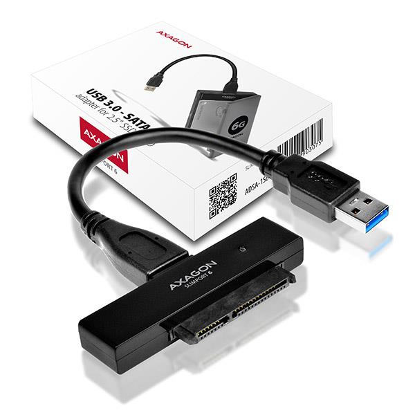 HDD ACC ADAPTER USB3.2 CASE/2.5" SATA 6G ADSA-1S6 AXAGON