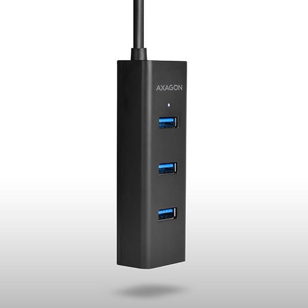 I/O HUB USB3.0 4PORT CHARGING/0.3M HUE-S2B AXAGON