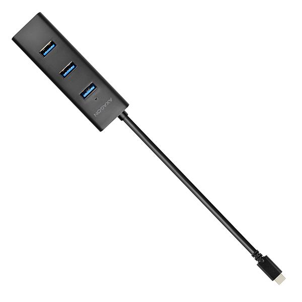 I/O HUB USB-C 4PORT CHARGING/0.4M HUE-S2C AXAGON