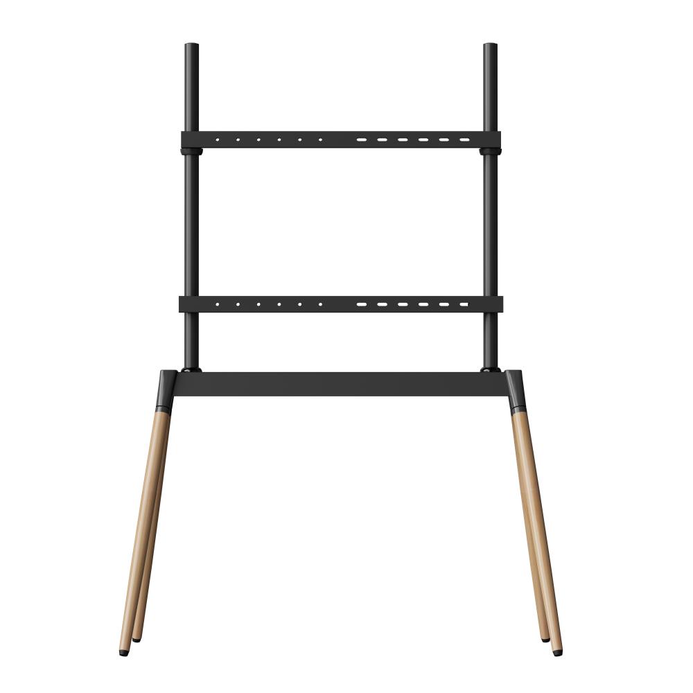 TV SET ACC FLOOR STAND 55-86"/BLK/WOOD TVS-86F-01-BK GEMBIRD