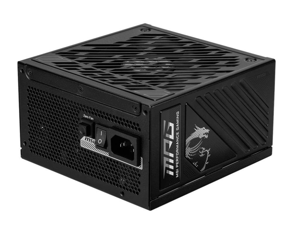 MSI MPG A1000GS PCIE5 1000 Watts Efficiency 80 PLUS GOLD