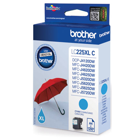 Brother LC-225XLC Ink Cartridge