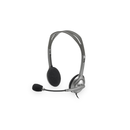 Logitech Stereo headset H111 Built-in microphone