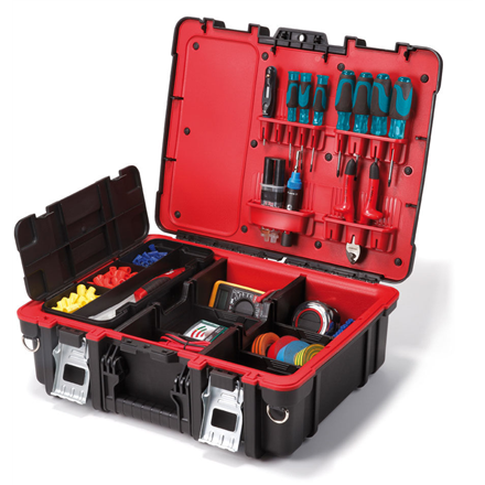 Keter Tool Box with Organizer Technician 22 "