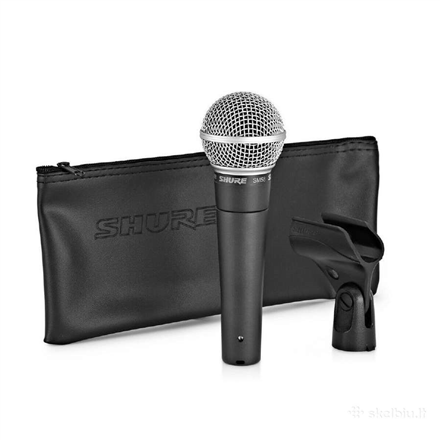 Shure Microphone Vocal Dynamic SM58SE