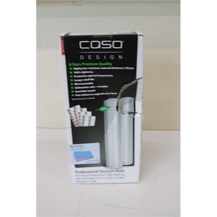 SALE OUT. Caso Roll for Vacuum sealer 28x600cm | Caso | Foil rolls | 1223 | 2 units | Dimensions (W 