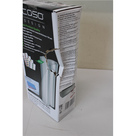 SALE OUT. Caso Roll for Vacuum sealer 28x600cm | Caso | Foil rolls | 1223 | 2 units | Dimensions (W 