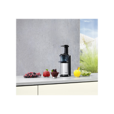 Panasonic | Slow Juicer | MJ-L500SXE | Type Centrifugal juicer | Silver | 150 W | Number of speeds 1