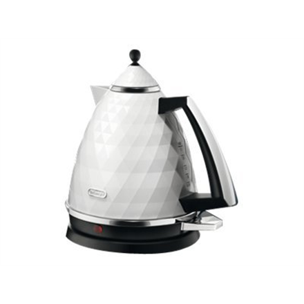 Delonghi Kettle KBJ2001W Standard 2000 W 1.7 L Plastic 360° rotational base White