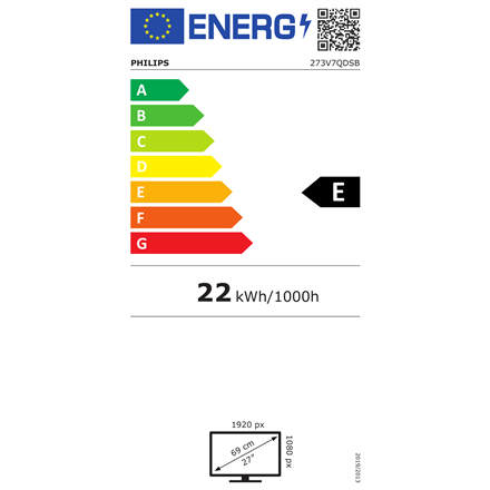 Philips 273V7QDSB/00 27 "