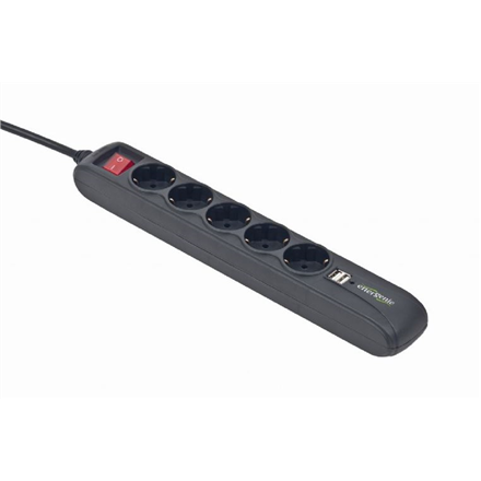 EnerGenie SPG5-U2-5 Power strip with USB charger