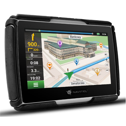 Navitel Personal Navigation Device G550 MOTO Bluetooth GPS (satellite) Maps included