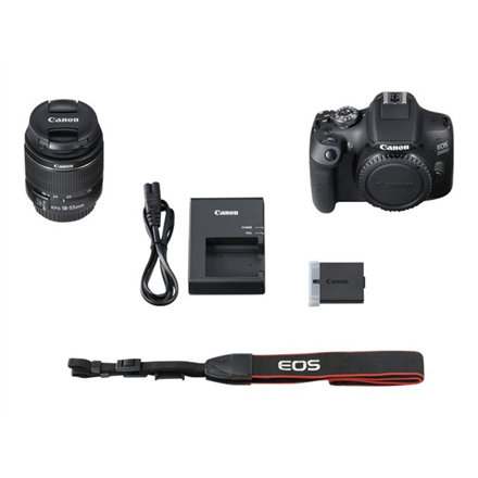 Canon | SLR Camera Kit | Megapixel 24.1 MP | ISO 12800 | Display diagonal 3.0 " | Wi-Fi | Video reco