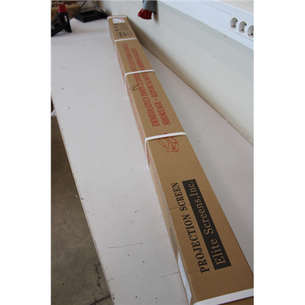 SALE OUT. Elite Screens M99NWS1 Manual Pull Down Screen 99'' 1:1 Elite Screens Manual Series M99NWS1