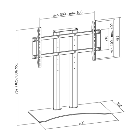 Logilink BP0024 TV Tabletop stand