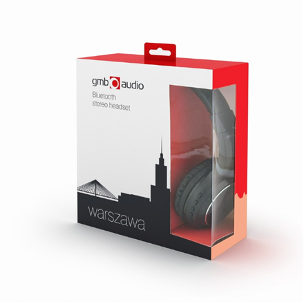 Gembird Bluetooth stereo headset "Warszawa" BHP-WAW On-Ear